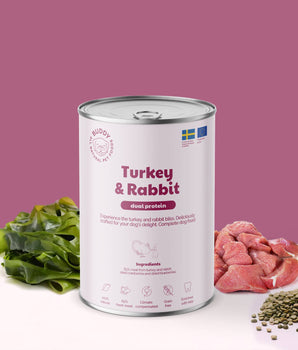 Buddy Nat Kalkoen & Konijn 400 gr.