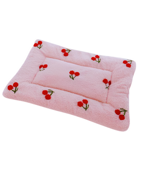 Tapis cerise